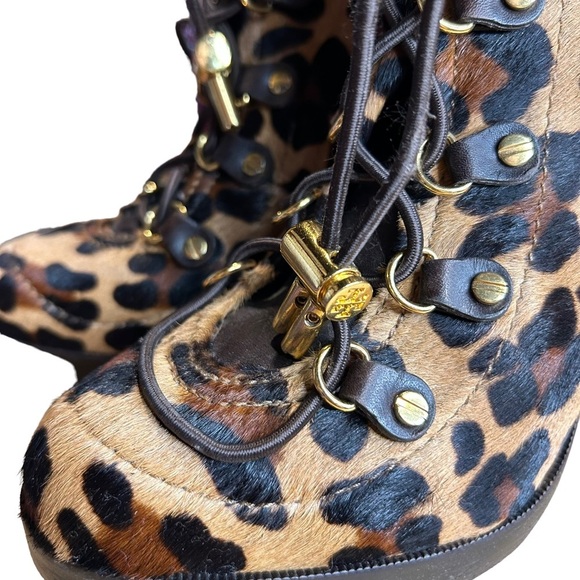Tory Burch Halima Cheetah Print Boots - Picture 7 of 9